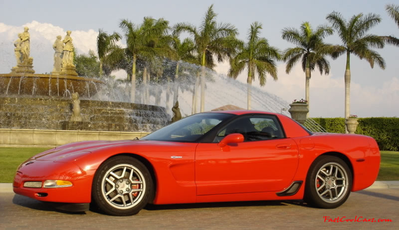 C5 Chevrolet Z06 Corvette 2001 - 2004, 385 to 405 horsepower, Aluminum block and heads LS6, all with 6 speeds.  America's sport car.