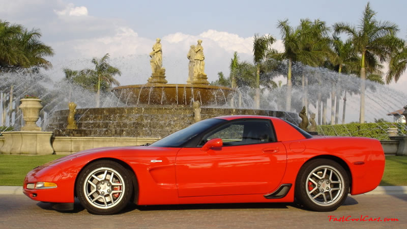 C5 Chevrolet Z06 Corvette 2001 - 2004, 385 to 405 horsepower, Aluminum block and heads LS6, all with 6 speeds.  America's sport car.