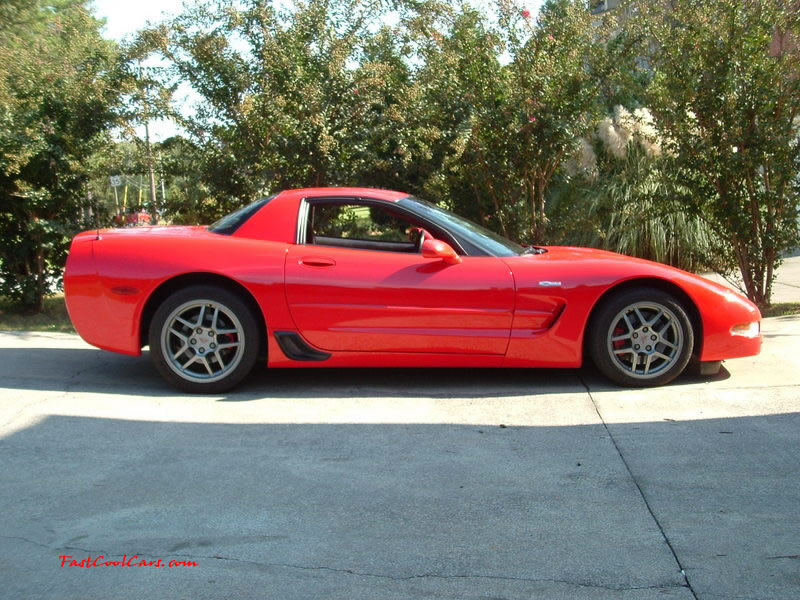 C5 Chevrolet Z06 Corvette 2001 - 2004, 385 to 405 horsepower, Aluminum block and heads LS6, all with 6 speeds.  America's sport car.