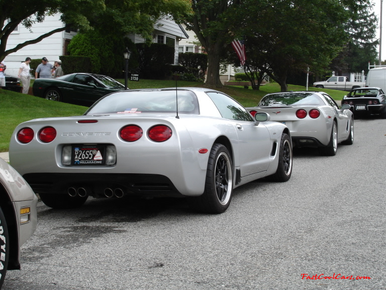 C5 Chevrolet Z06 Corvette 2001 - 2004, 385 to 405 horsepower, Aluminum block and heads LS6, all with 6 speeds.  America's sport car.