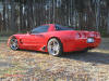 C5 Chevrolet Z06 Corvette 2001 - 2004, 385 to 405 horsepower, Aluminum block and heads LS6, all with 6 speeds.  America's sport car in red, with CCW SP 505 wheels.