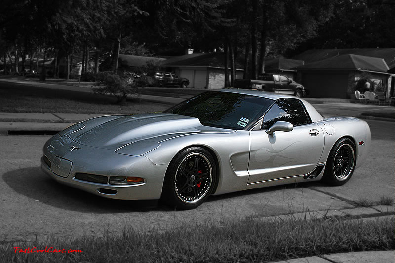 C5 Chevrolet Z06 Corvette 2001 - 2004, 385 to 405 horsepower, Aluminum block and heads LS6, all with 6 speeds.  America's sport car, with killer ghost flames.