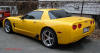 C5 Chevrolet Z06 Corvette 2001 - 2004, 385 to 405 horsepower, Aluminum block and heads LS6, all with 6 speeds.  America's sport car in Millennium Yellow, with a nice set of CCW rims, with custom wheels.