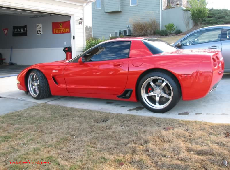 C5 Chevrolet Z06 Corvette 2001 - 2004, 385 to 405 horsepower, Aluminum block and heads LS6, all with 6 speeds.  America's sport car, with custom CCW SP500 wheels.