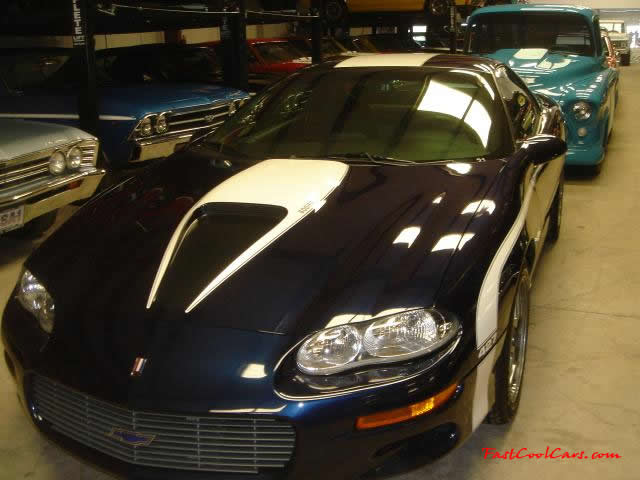 A very large General Motors car collection. Corvettes, Z06, Stingray, Coupe. Chevy Imapla's, Camaro's, Bel Air's, even a high performance boat.