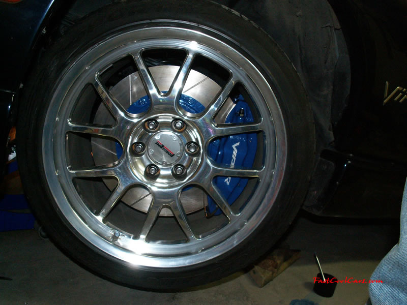 2001 Viper GTS - This is a 1 of 37 Sapphire Blue with silver Stripes.