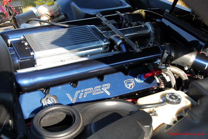 2001 Viper GTS - This is a 1 of 37 Sapphire Blue with silver Stripes.