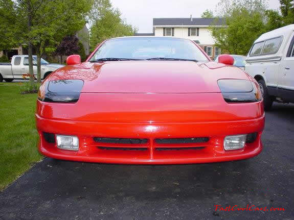 1991 twin turbo Dodge Stealth, nice red color