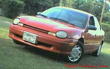 1996 Dodge Neon - Nicknamed "Red Thunder"