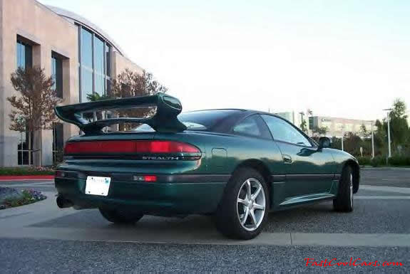 1993Dodge Stealth - Nicknamed "Green Machine" right rear view