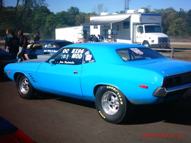 1974 Dodge Challenger - world championship car in 2004 in the IHRA Summit super series.