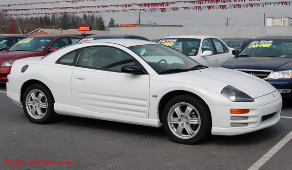 Mitsubishi Eclipse GT Factory 17 inch aluminum Wheels on 2000 model