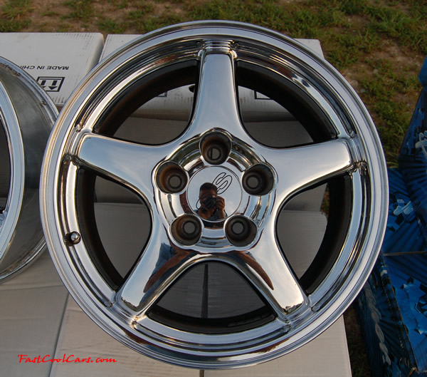 17 Inch Chrome ZR1 wheels