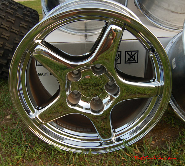 17 Inch Chrome ZR1 wheels