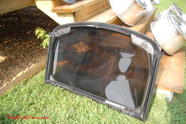 C4 Corvette Targa top smoked glass