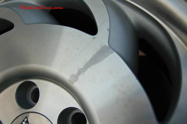 1994 Chevrolet Corvette stock aluminum saw blade wheels