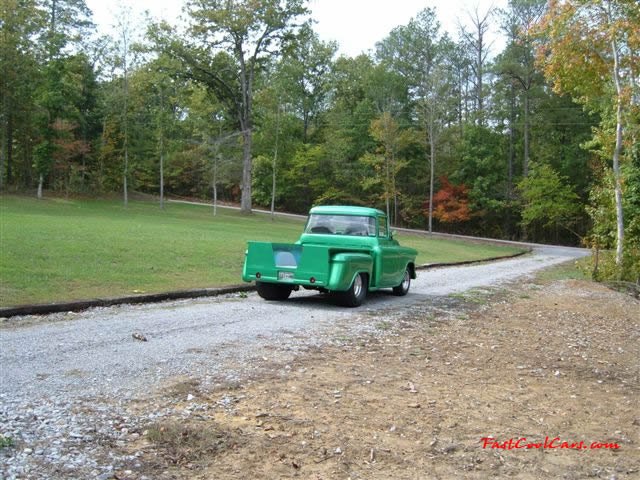 1956 Chevrolet truck big back window pro-street show 350 bored 60 - For Sale