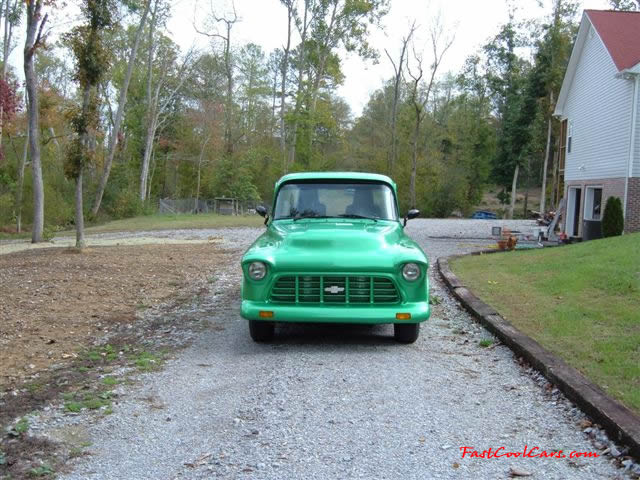 1956 Chevrolet truck big back window prostreet show 350 bored 60 For Sale