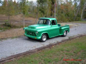 1956 Chevrolet truck big back window pro-street show 350 bored 60 - For Sale