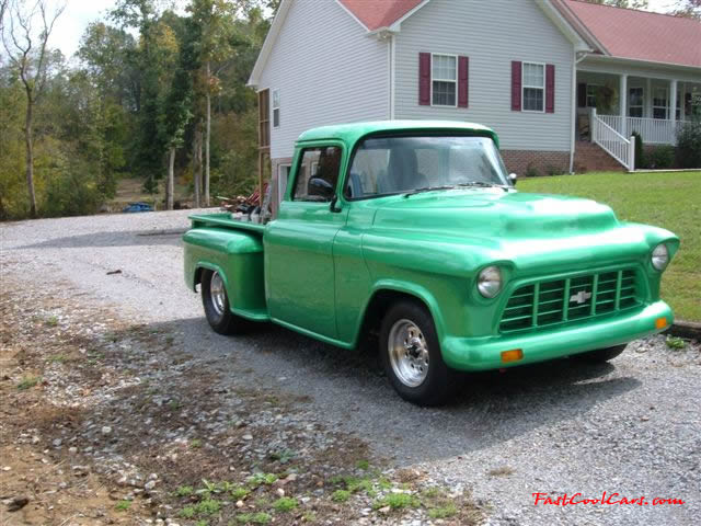 1956 Chevrolet truck big back window pro-street show 350 bored 60 - For Sale