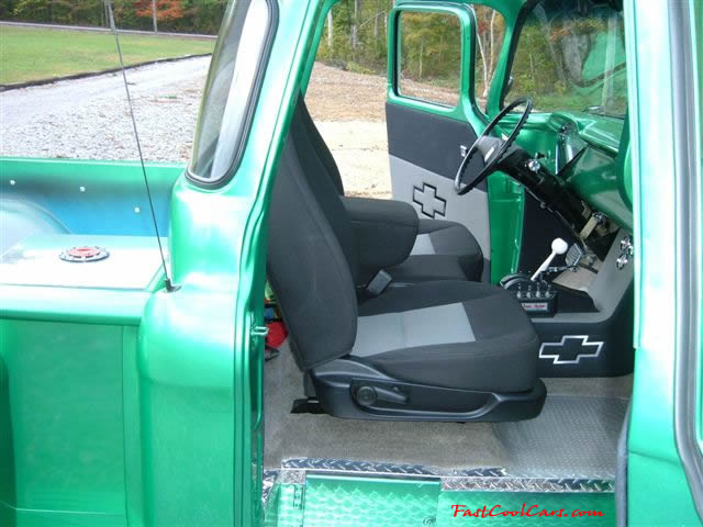 1956 Chevrolet truck big back window pro-street show 350 bored 60 - For Sale