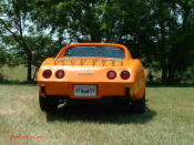 1977 Corvette,  factory orange, factory 4 speed (only 2000 made)