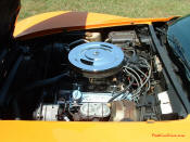 1977 Corvette,  factory orange, factory 4 speed (only 2000 made)