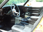 1977 Corvette,  factory orange, factory 4 speed (only 2000 made)