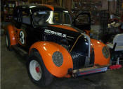 1940 round track race car for sale.