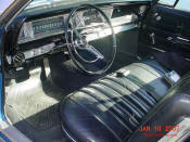 1966 Chevrolet Impala - 396 Engine - 400 turbo transmission totally original low mileage numbers matching Impala Exterior is Marina Blue with all original Black vinyl interior