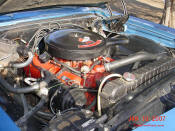 1966 Chevrolet Impala - 396 Engine - 400 turbo transmission totally original low mileage numbers matching Impala Exterior is Marina Blue with all original Black vinyl interior Nice Engine