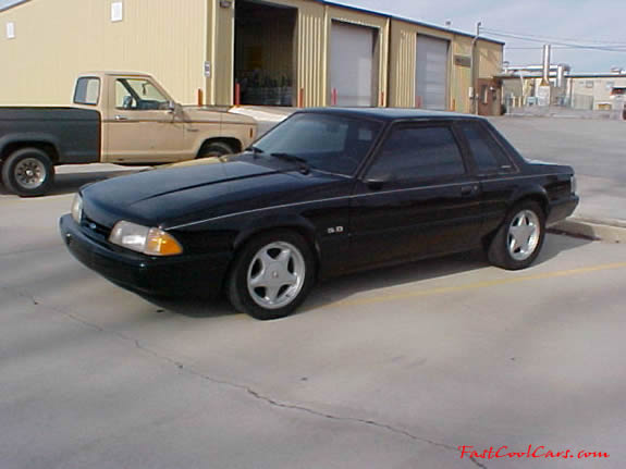 1991 Ford 5.0 LX Coupe 5 Speed. For Sale. fast cool notch back