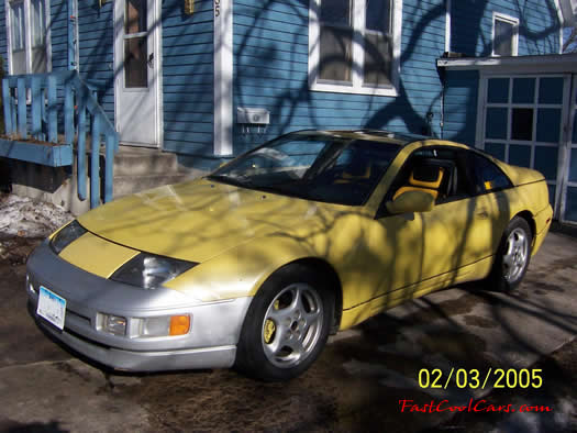1990 Nissan 300ZX - Pearl Yellow, 3.0 V6 Engine @ EST 225 HP.