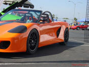 The brand new Grabercars 'La Bala' mid-engine sports car.