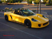 The brand new Grabercars 'La Bala' mid-engine sports car.