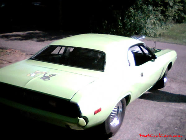 1974 Dodge challenger, it is back halfed, was a 318 manual car with rally dash , now its a blown 440 /727