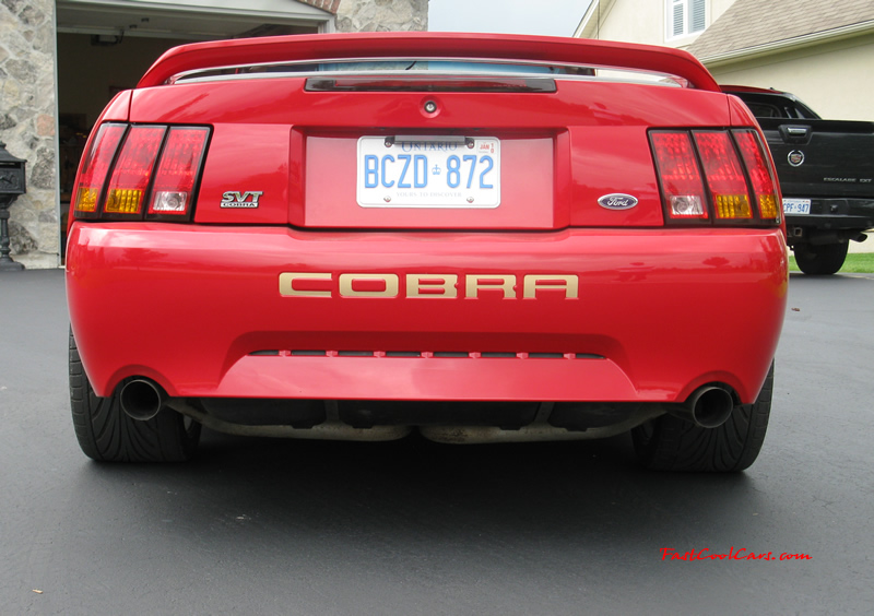 1999 SVT COBRA convertible Comes with Ford Special Vehicle Team 