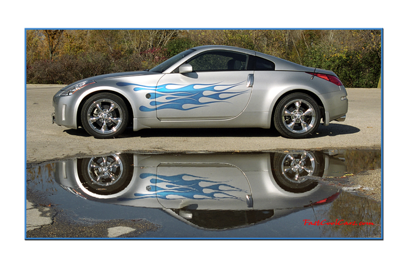 It's a custom 2004 Nissan 350Z