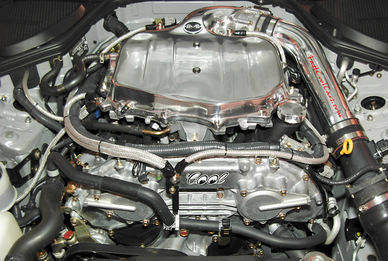 It's a custom 2004 Nissan 350Z