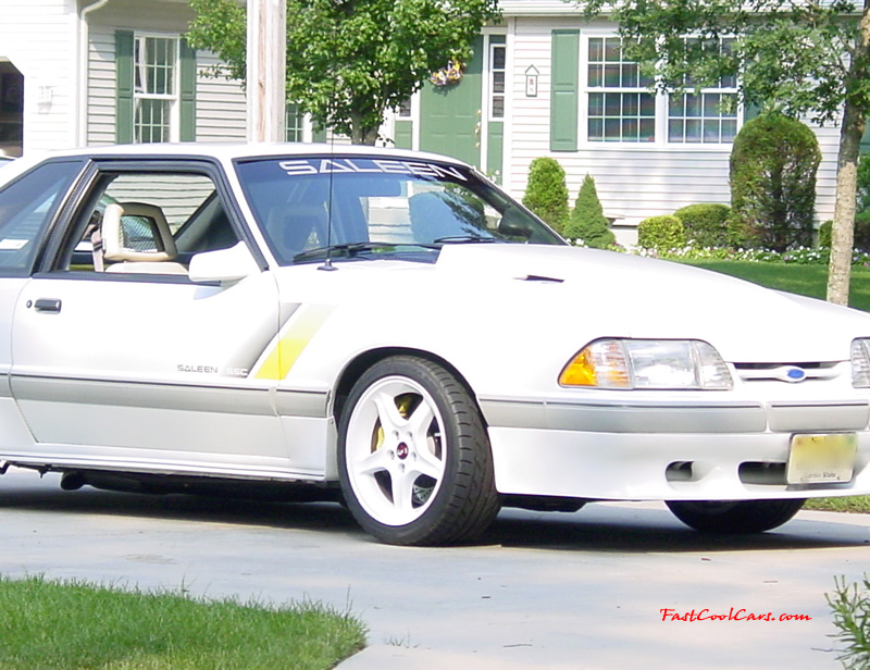 GORGEOUS 1989 SALEEN SSC ~ Steve Saleen manufactured 160 SSCs in 1989 and this one is number 53/160. It is VIN # 1FABP41E3KF227372. The SSC was only manufactured in 1989 and is a true collectable for the serious Mustang enthusiast