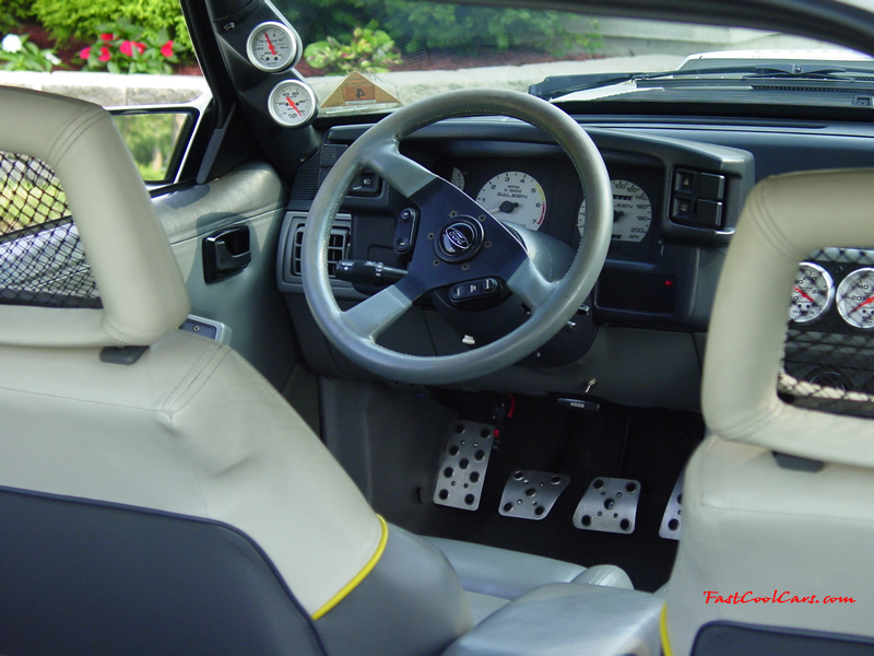 GORGEOUS 1989 SALEEN SSC ~ Steve Saleen manufactured 160 SSCs in 1989 and this one is number 53/160. It is VIN # 1FABP41E3KF227372. The SSC was only manufactured in 1989 and is a true collectable for the serious Mustang enthusiast