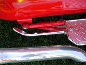 Custom T-bucket Trike V8 Chevy Custom Stroker Engine Harley Front End ~ Crazy Horse Real Fire Paint ~ 1st Place Show Winner.