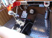 Custom T-bucket Trike V8 Chevy Custom Stroker Engine Harley Front End ~ Crazy Horse Real Fire Paint ~ 1st Place Show Winner.