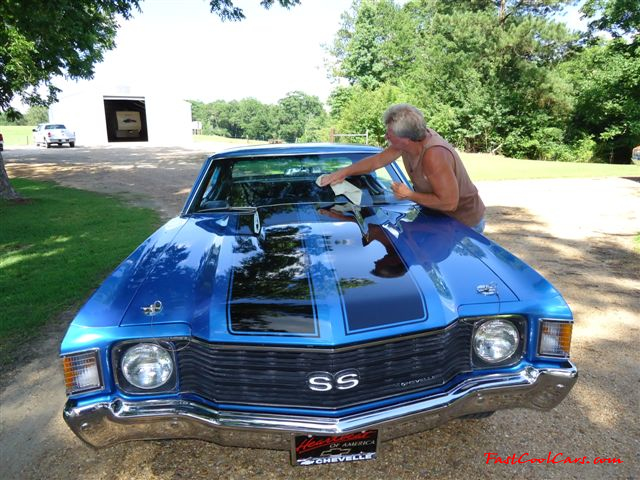 Awesome, True 1972 Chevelle SS matching number 402 4-speed car