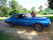 True 1972 Chevelle SS matching number 402 4-speed car