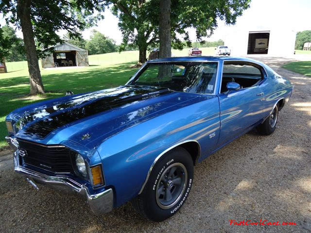 Awesome, True 1972 Chevelle SS matching number 402 4-speed car