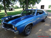 True 1972 Chevelle SS matching number 402 4-speed car