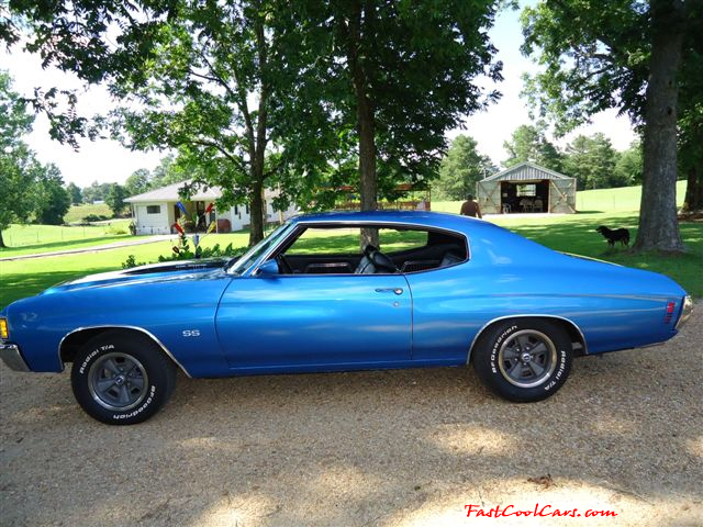 Awesome, True 1972 Chevelle SS matching number 402 4-speed car