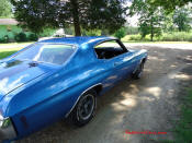True 1972 Chevelle SS matching number 402 4-speed car
