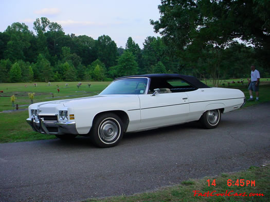 White 1972 Chevrolet Impala convertible for sale